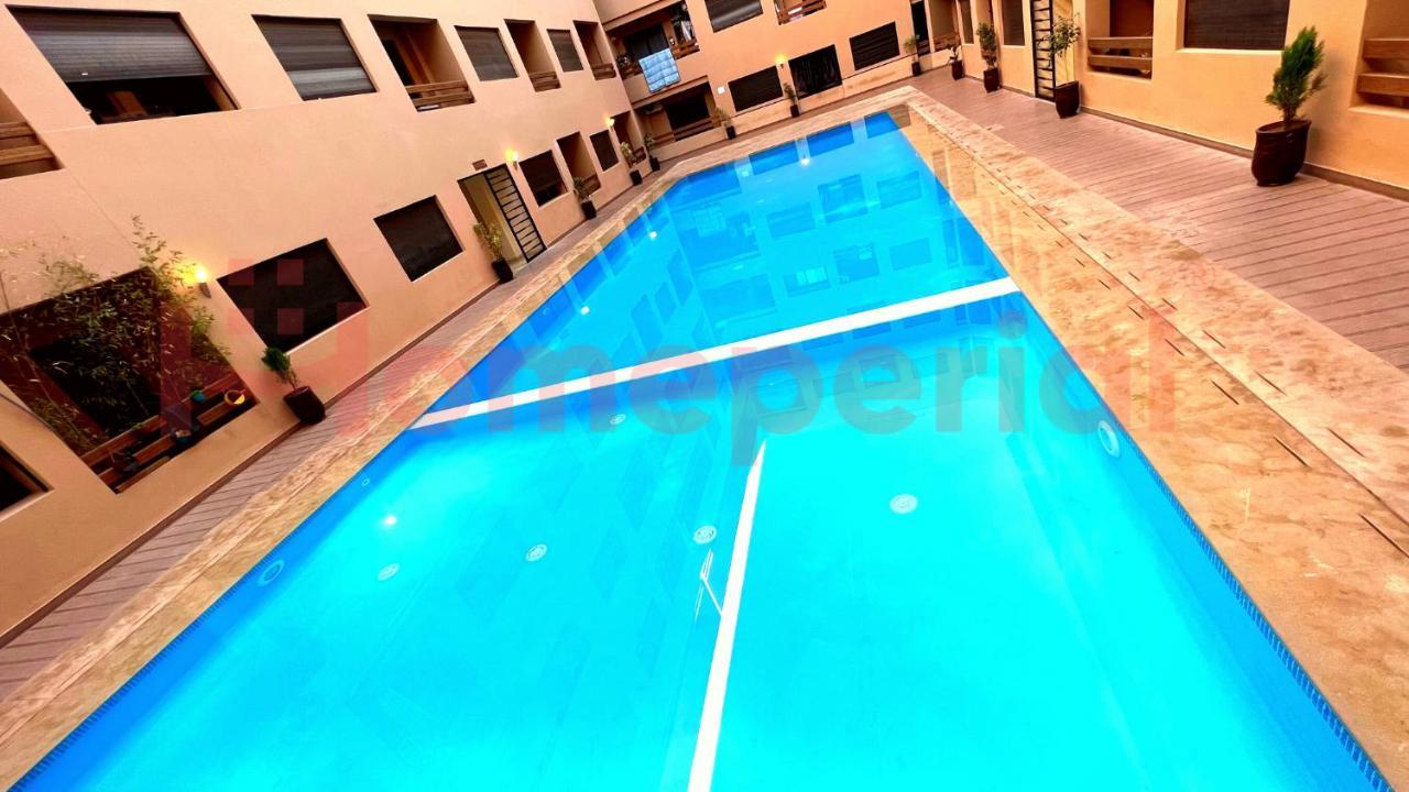 Homeperial Modern 2Br Apartment With Pool Downtown Marrakesh Exterior foto