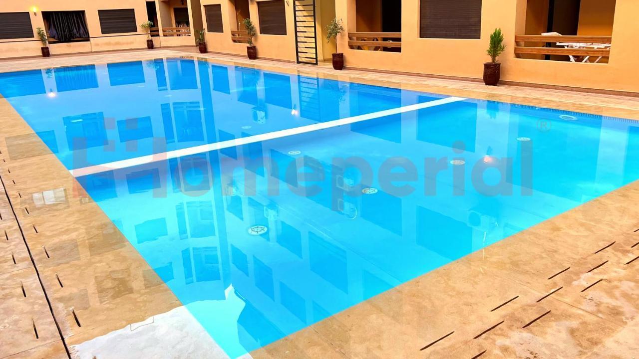 Homeperial Modern 2Br Apartment With Pool Downtown Marrakesh Exterior foto